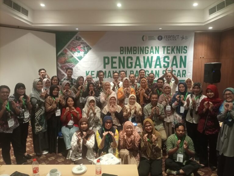 Bimbingan Teknis Pengawasan Keamanan Pangan Segar